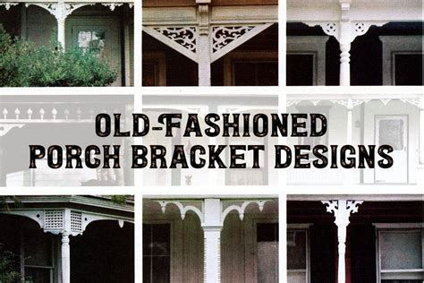 vintage metal porch brackets|exterior porch brackets.